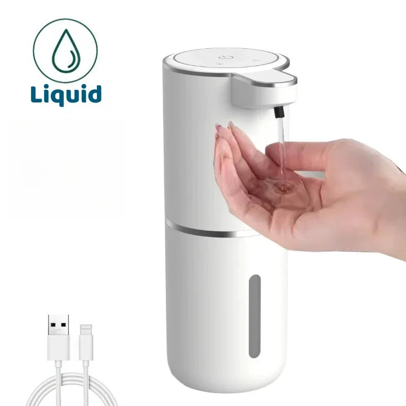 Liquid Color Automatic Touchless Soap Dispenser – USB Rechargeable