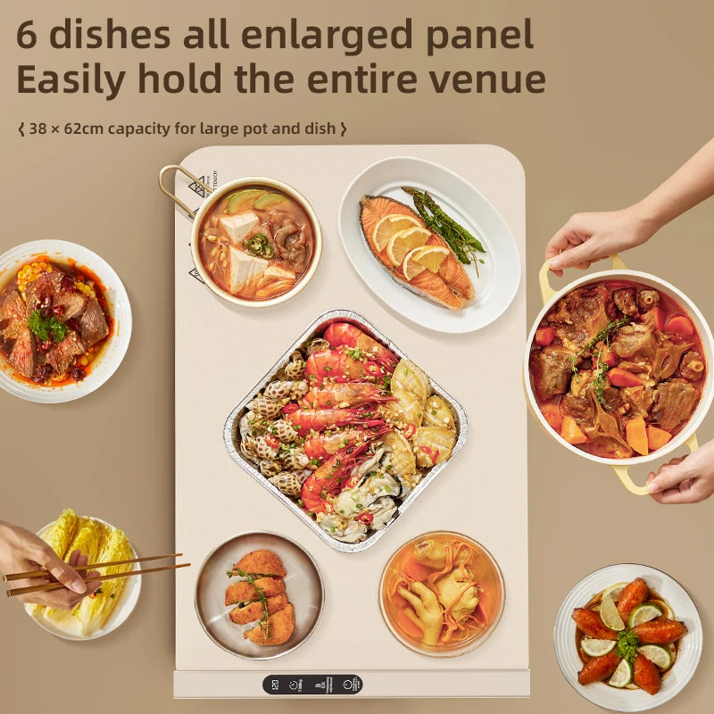 Foldable Electric Warming Tray – Portable Food Warmer