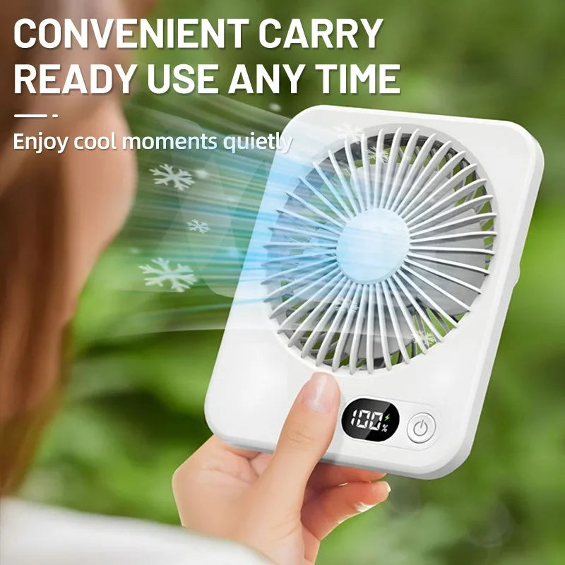 Mini USB Rechargeable Folding Handheld Cooling Fan