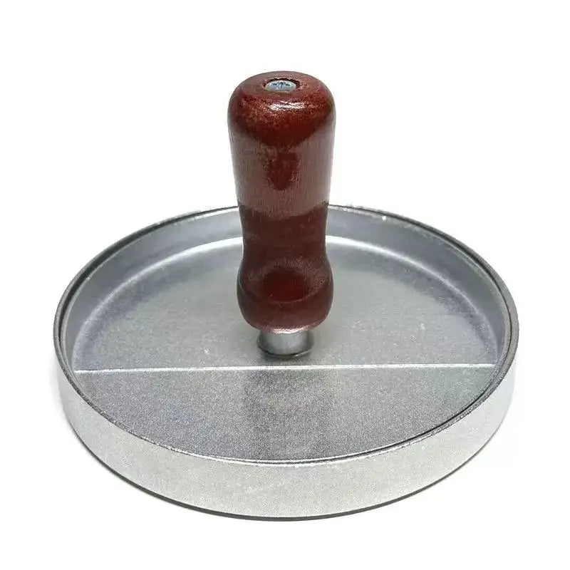 Red Color Aluminum Burger Press Patty Maker for Grill & Kitchen