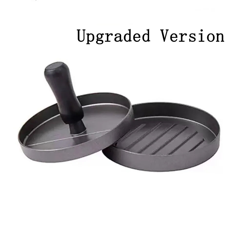 Upgraded black Color Aluminum Burger Press Patty Maker for Grill & Kitchen