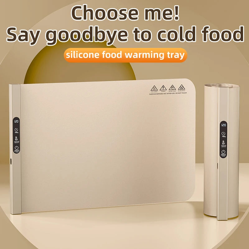 Foldable Electric Warming Tray – Portable Food Warmer