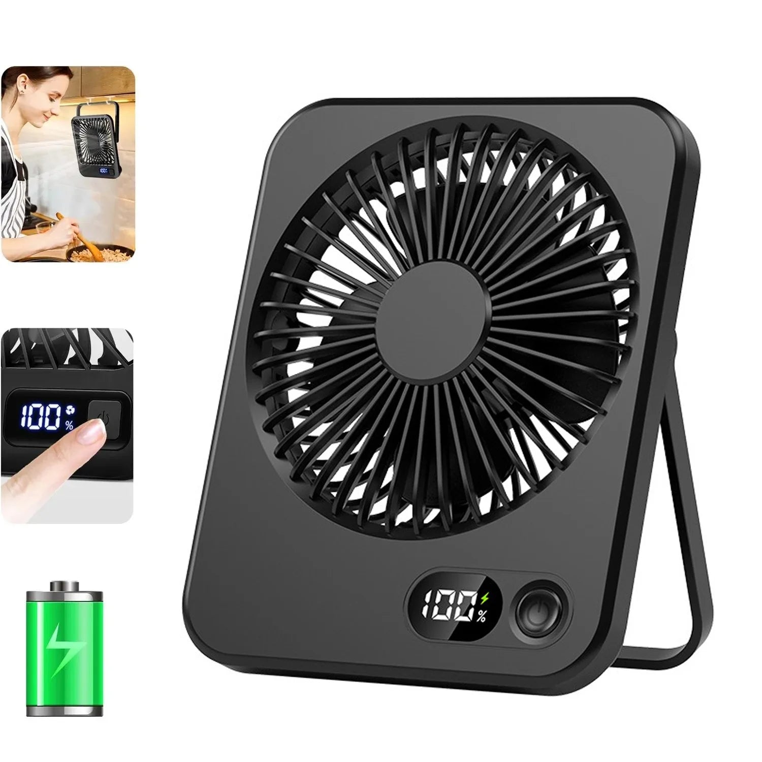 Mini USB Rechargeable Folding Handheld Cooling Fan